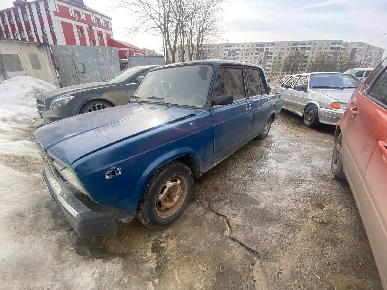 ВАЗ 2107 2002 года, карбюратор, в хорошем состоянии - Легковые автомобили (Авто) в Саранск