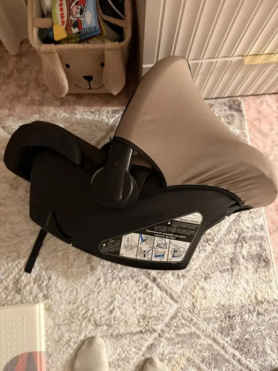 Автолюлька 0-13 кг, новая, использовали 2 раза - Автокресла и автолюльки (Товары для детей) в Саранск