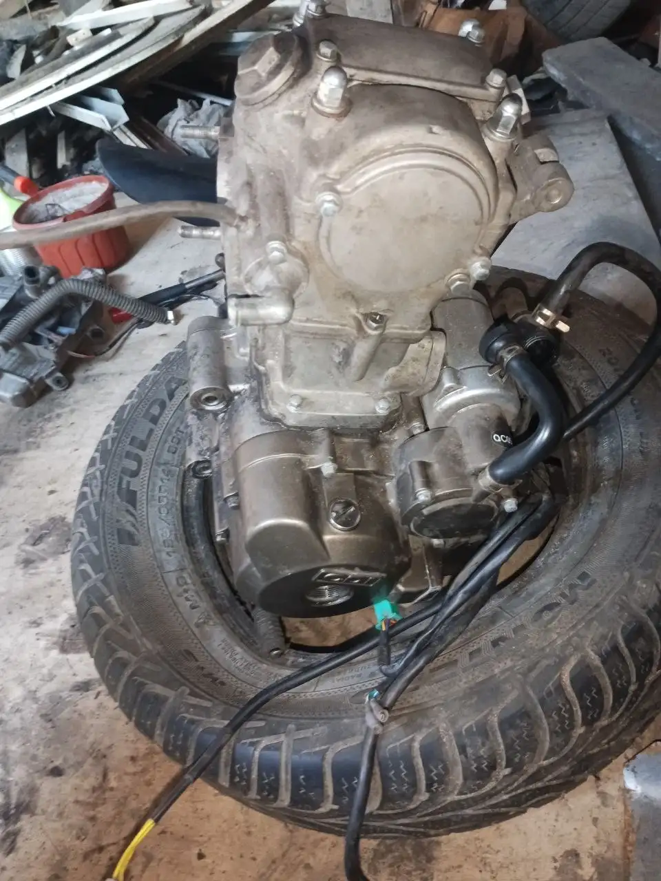 Продажа двигателя ZS174MN (водянка) с радиаторами - Двигатели (Запчасти) в Саранск