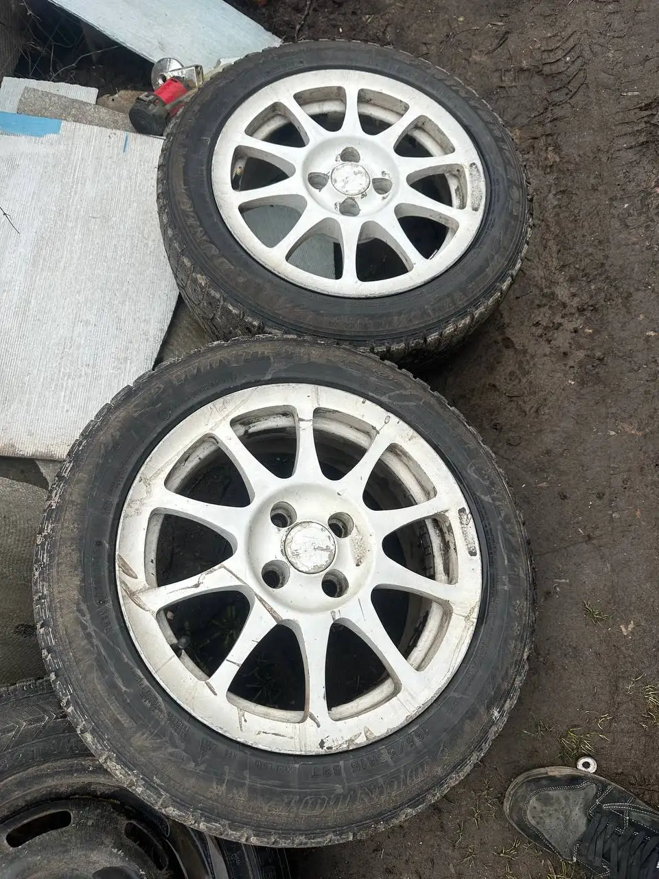 Продам диски R15 с резиной на выброс - Диски и шины (Запчасти) в Саранск