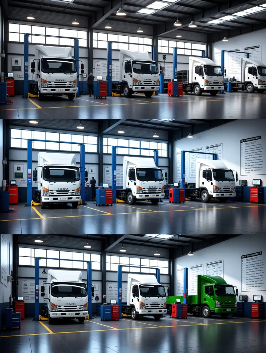 Запчасти для грузовиков Isuzu, Fuso, Hino, Jac, Dongfeng - Запчасти для грузовых автомобилей (Запчасти) в Неизвестно