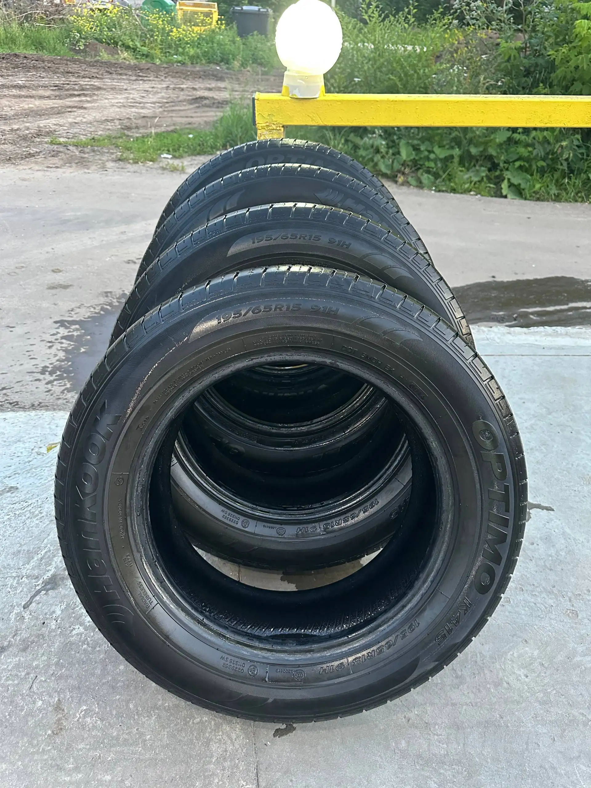 Продам шины Hankook Optimo K415 195/65 R15 б/у - Шины (Авто) в Саранск