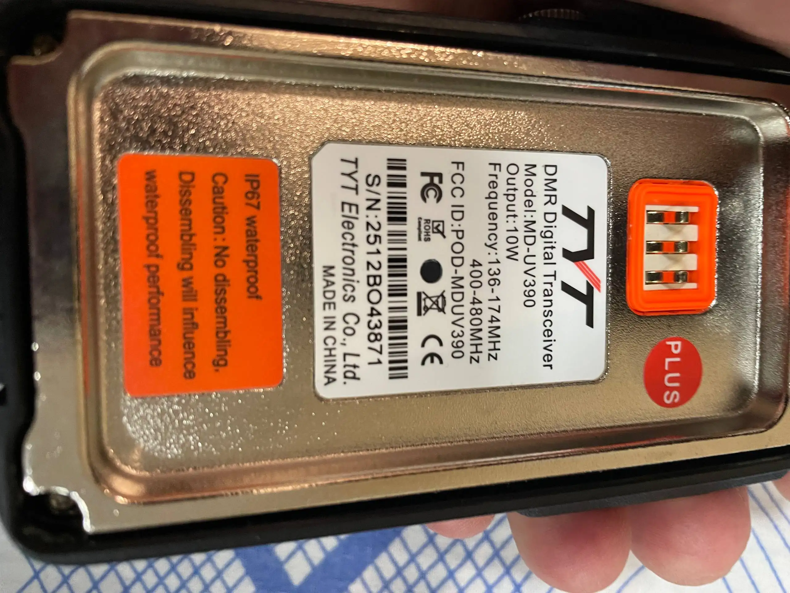 Рация TYT MD UV390 как новая - Электроника в Саранск