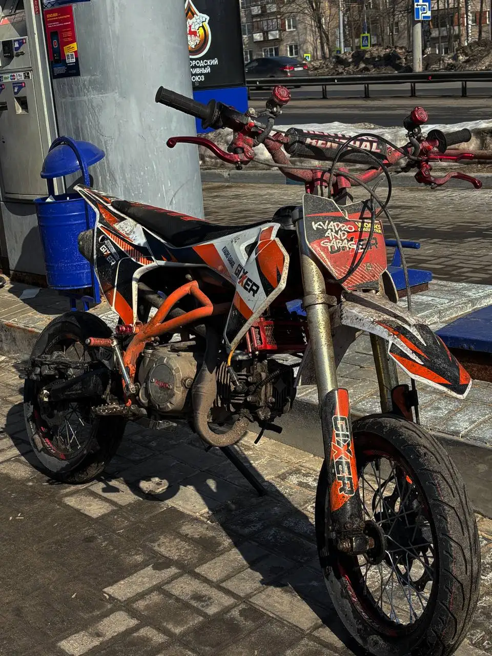 Продам мотоцикл с повреждениями и тюнингом - Мотоциклы (Авто) в Нижний Новгород