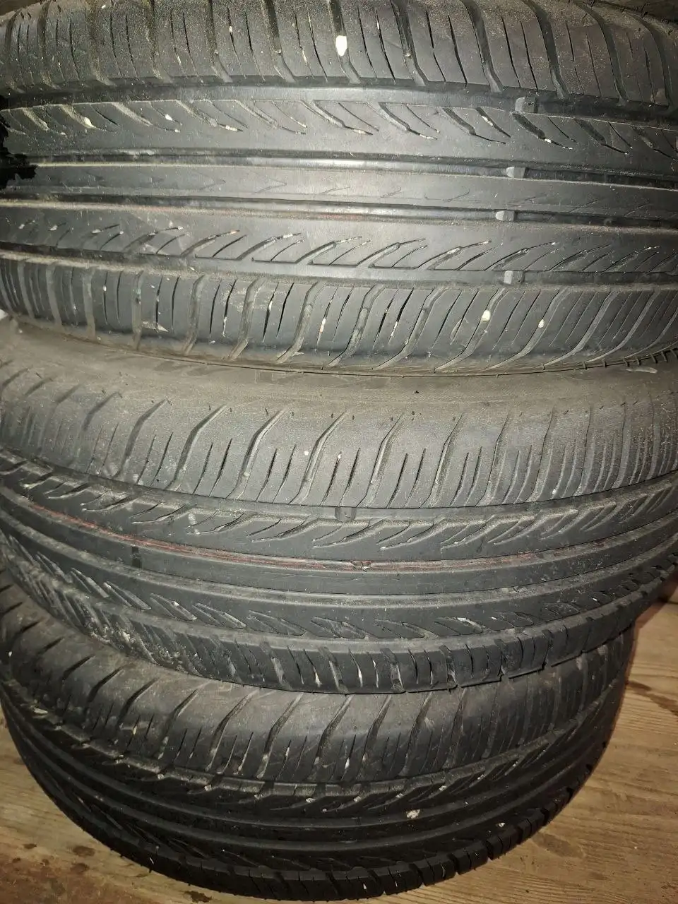 Комплект шин Кама Бриз 185/65 R14 4x114.3 - Шины и диски (Запчасти) в Лысково