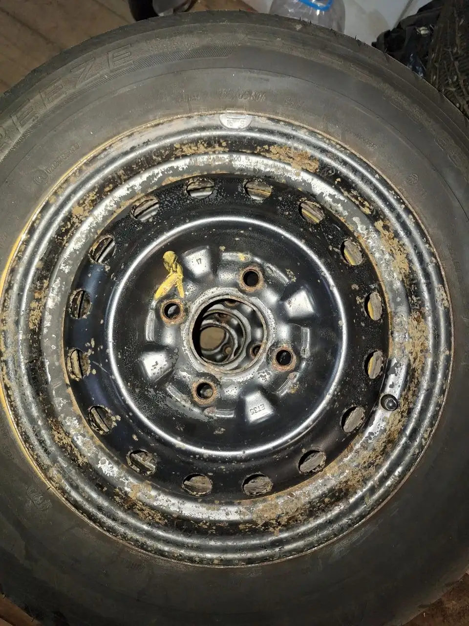 Комплект шин Кама Бриз 185/65 R14 4x114.3 - Шины и диски (Запчасти) в Лысково