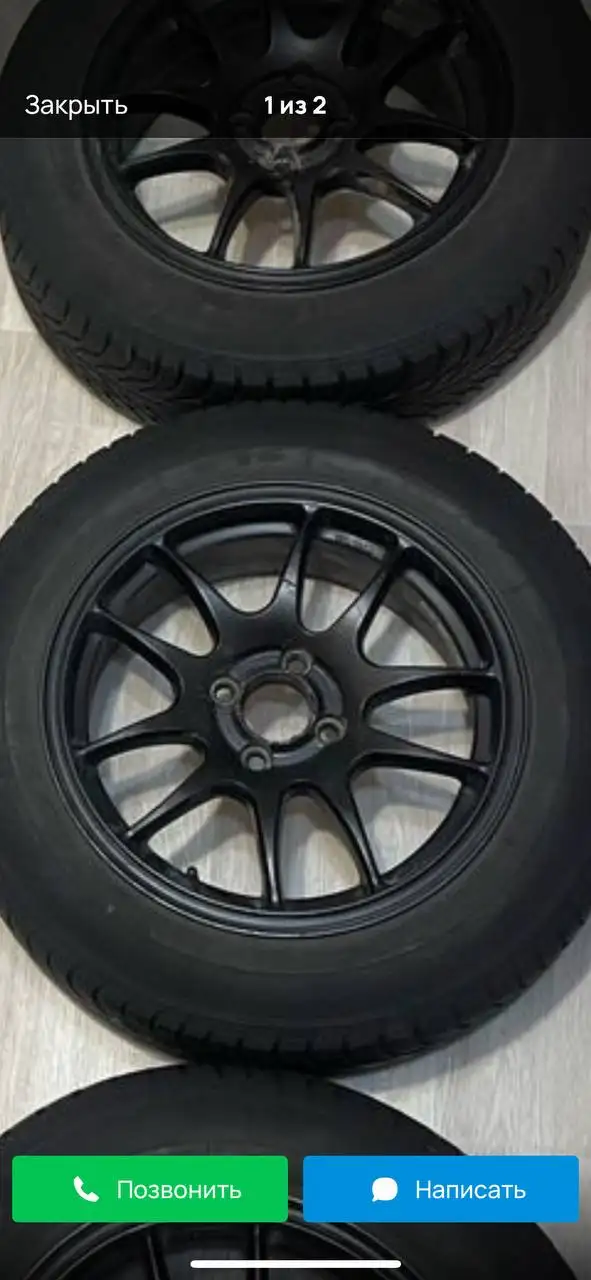 Продажа дисков 4x98 R15 с лысой резиной - Запчасти (Авто) в Нижний Новгород