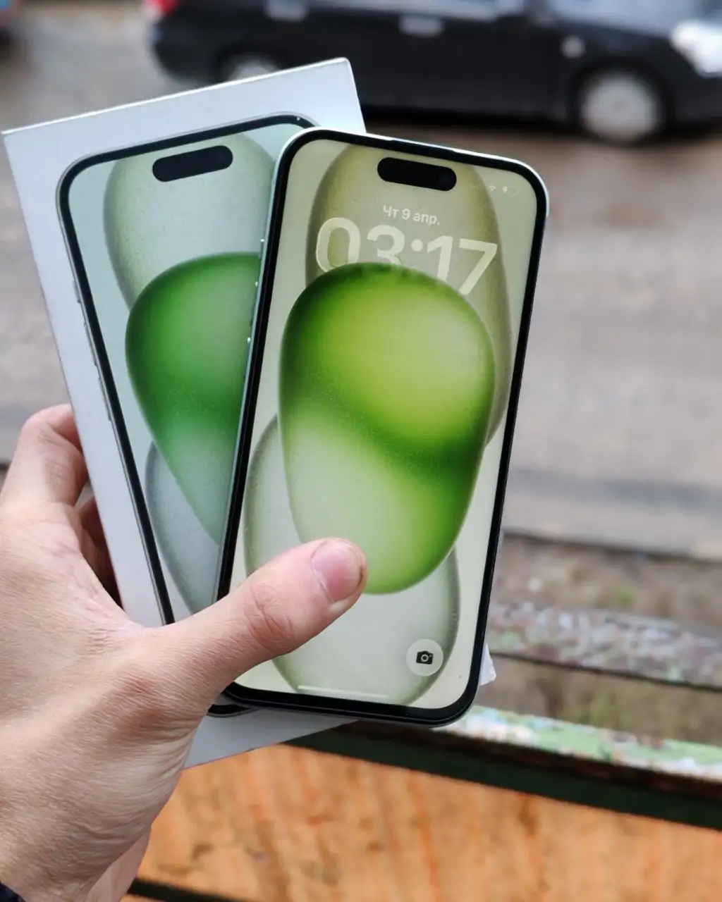 iPhone 15 256gb Green в отличном состоянии - Смартфоны (Электроника) в Нижний Новгород
