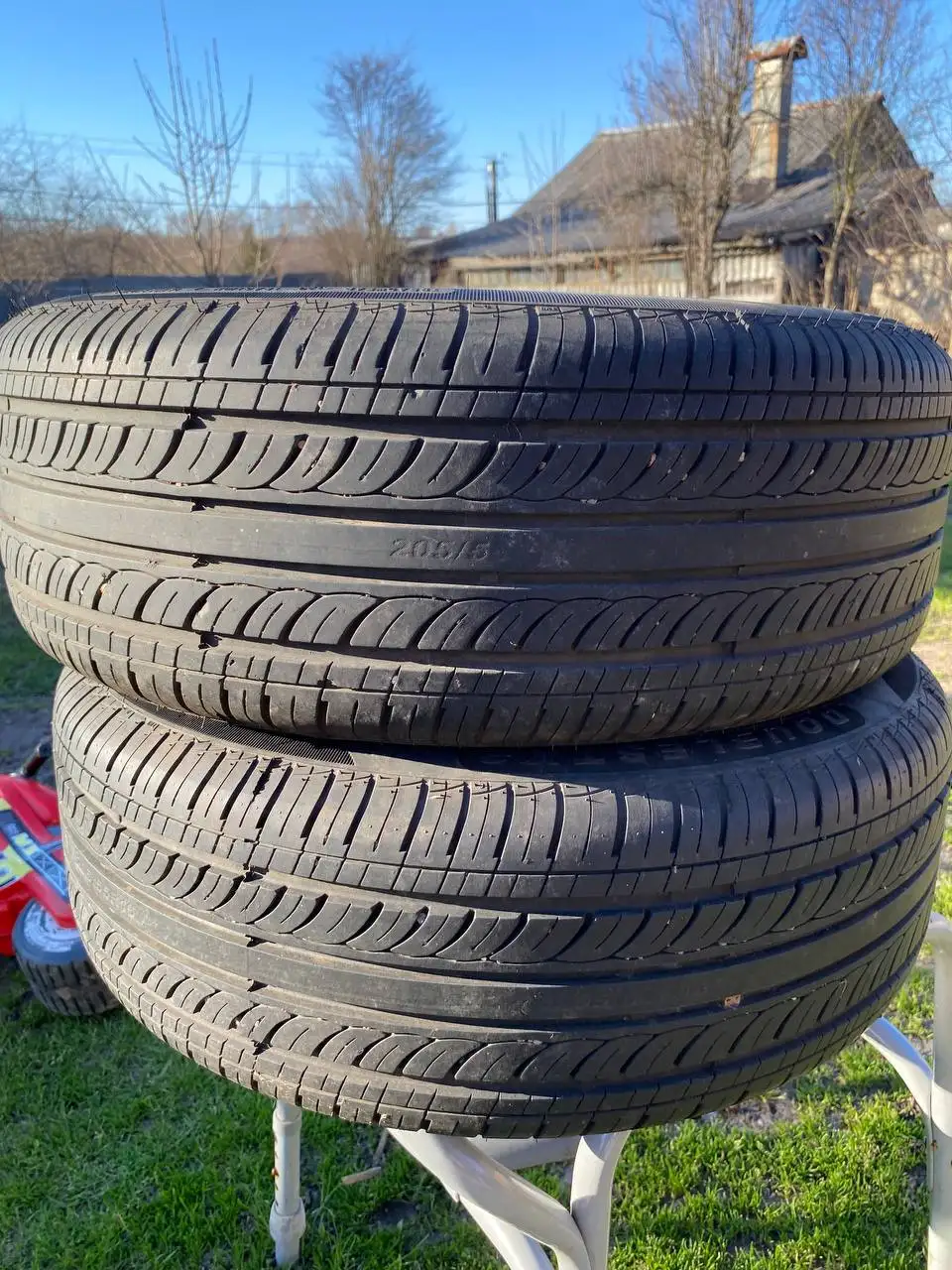 Диски в сборе с резиной от Лансера - Диски и шины (Запчасти) в Нижний Новгород