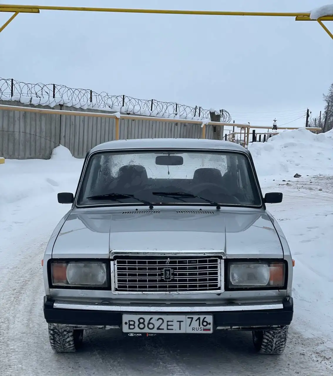 ВАЗ-2107 (ИНЖЕКТОР) 2011 года в цвете «СНЕЖНАЯ КОРОЛЕВА» - Авто в Павлово