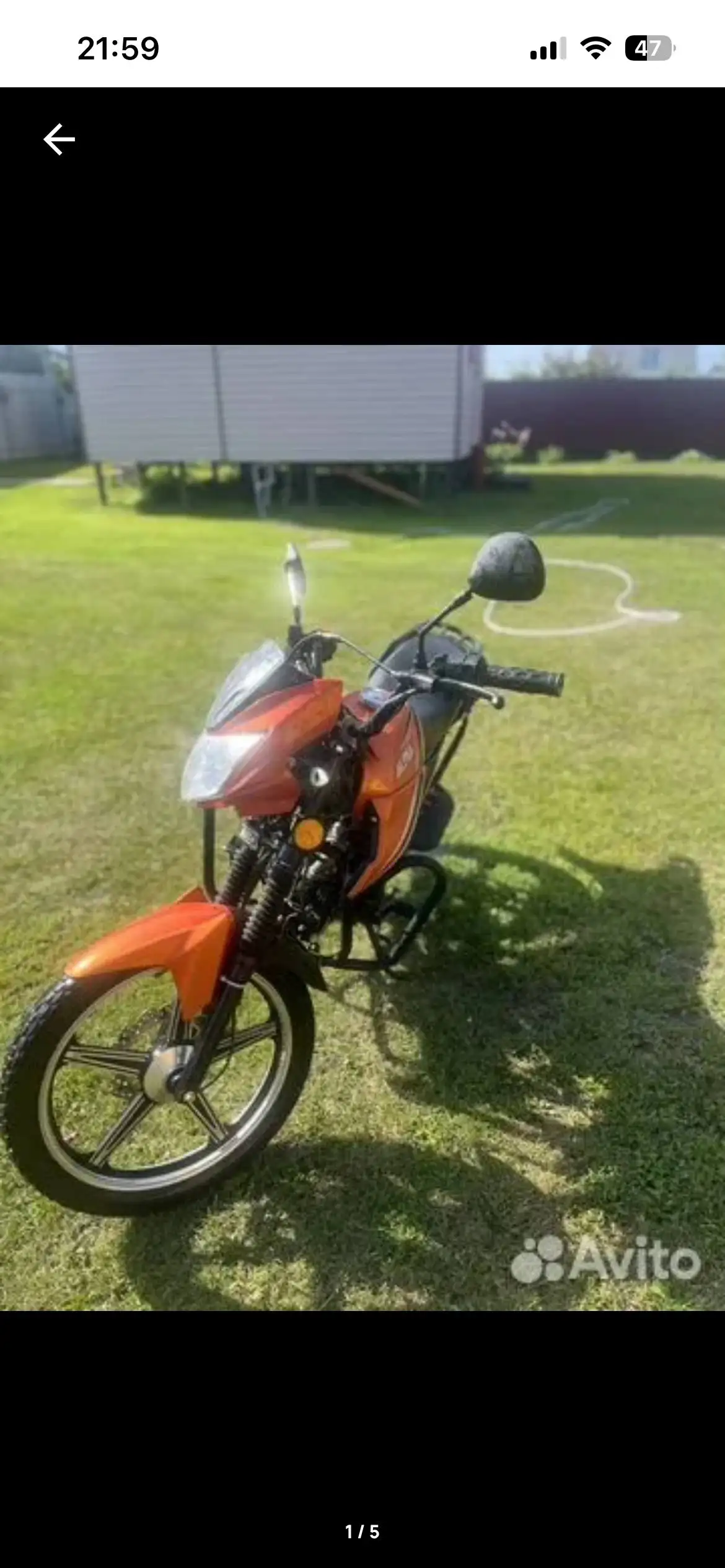 Продажа мотоцикла Альфа 125 кубов в хорошем состоянии - Мотоциклы (Авто) в Нижний Новгород