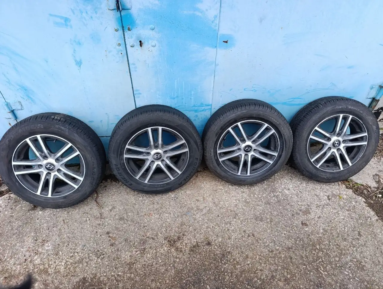 Комплект колёс 15 5х114.3 - Шины и диски (Запчасти) в Нижний Новгород