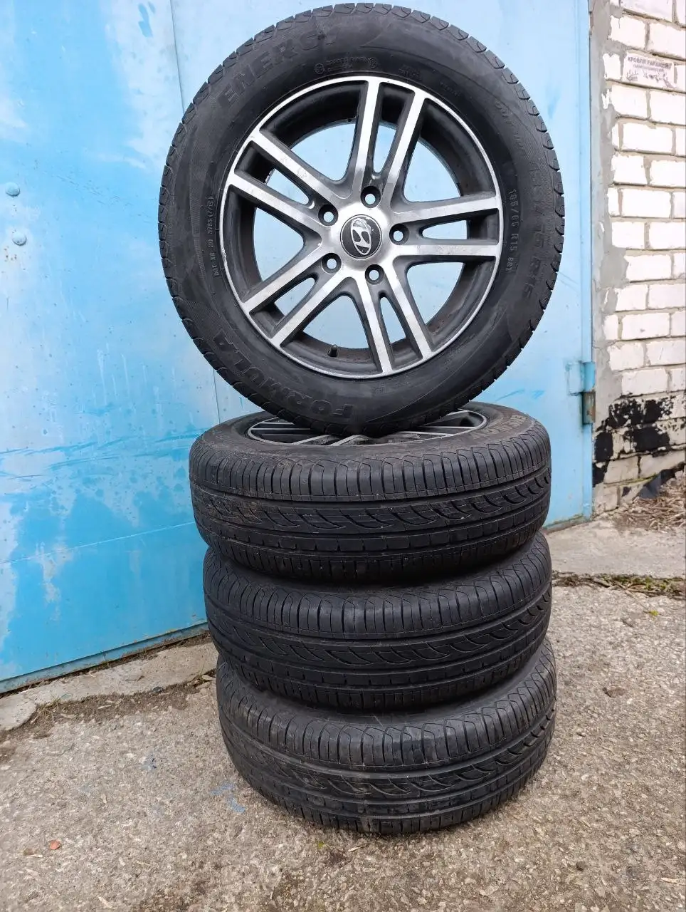 Комплект колёс 15 5х114.3 - Шины и диски (Запчасти) в Нижний Новгород