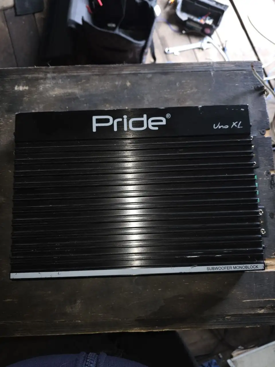 Продам сабвуфер + усилитель Pride - Авто в Нижний Новгород