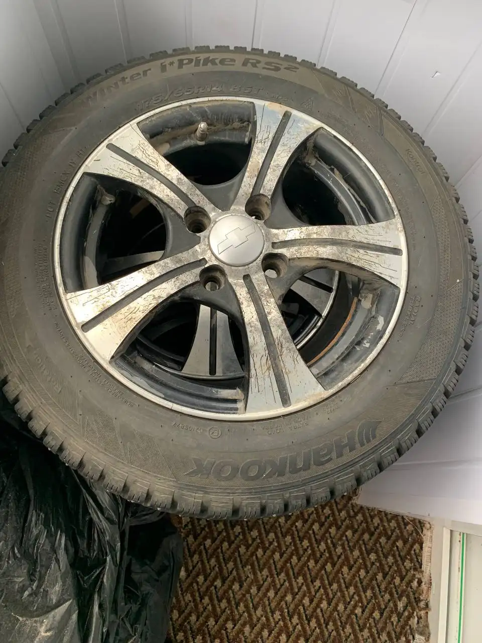 Зимние колеса на литых дисках для Daewoo Nexia - Шины и диски (Авто) в Нижний Новгород