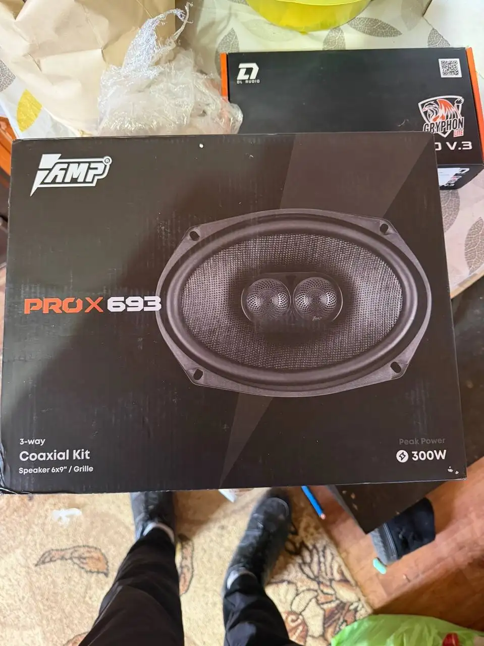 Alpine UTE-92BT, блины AMP PRO X, динамики DL Audio - Автотовары (Авто) в Кстово