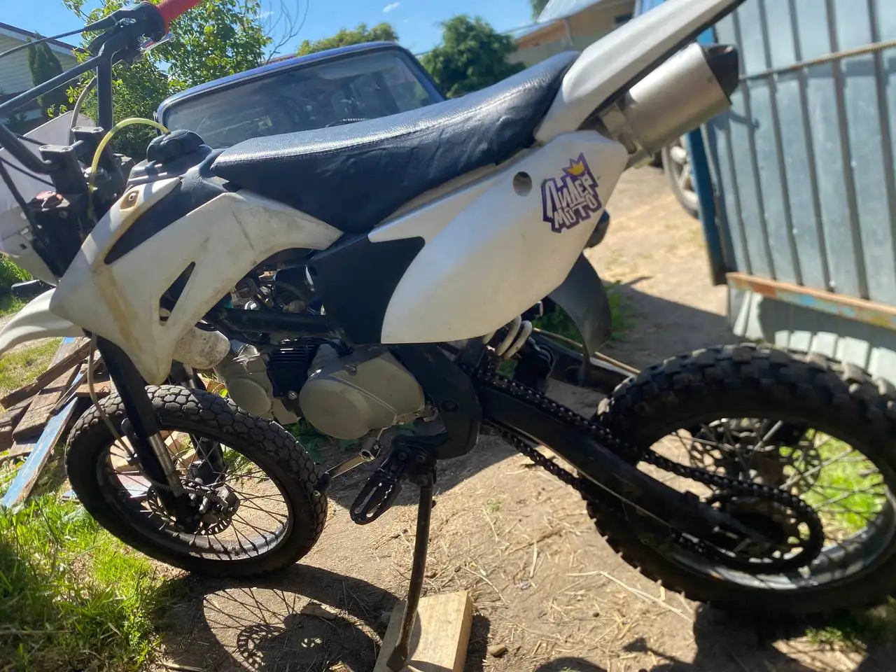 Продам питбайк мотоленд 125 - Мотоциклы: кросс и эндуро / Питбайки (Авто) в Нижний Новгород