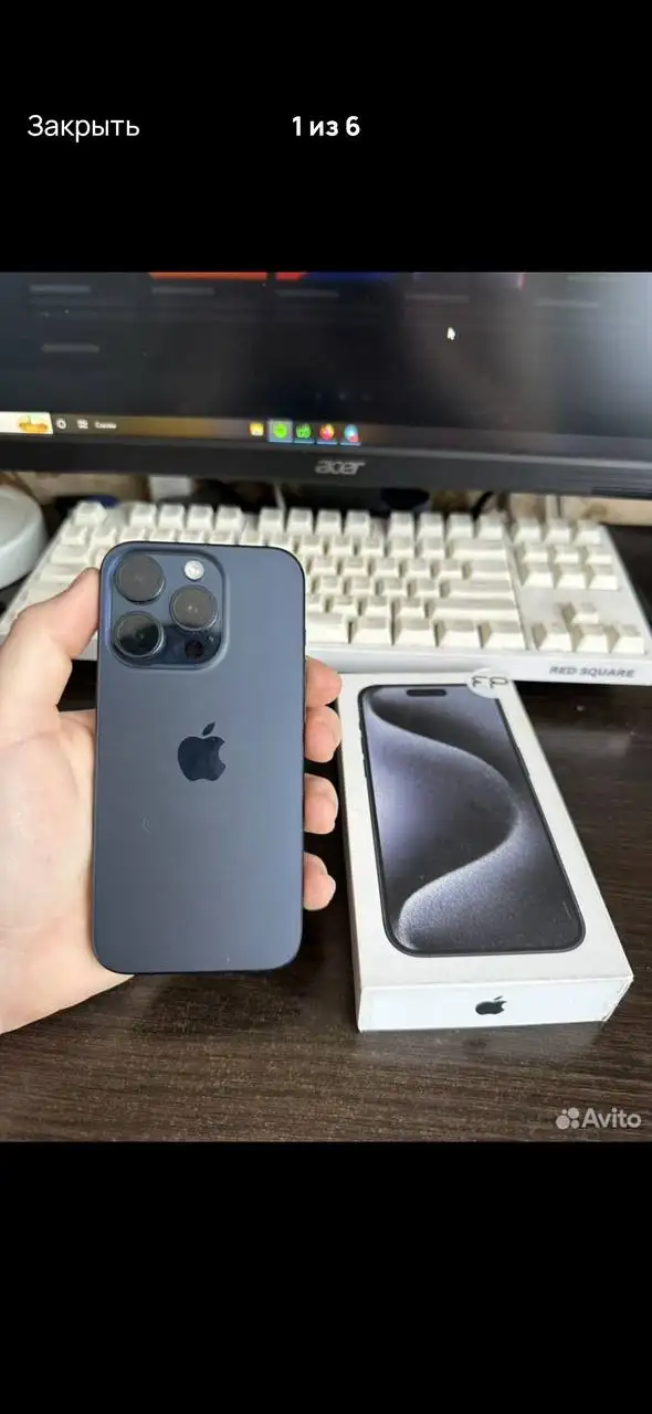 iPhone 15 Pro Max в хорошем состоянии - Смартфоны (Электроника) в Нижний Новгород