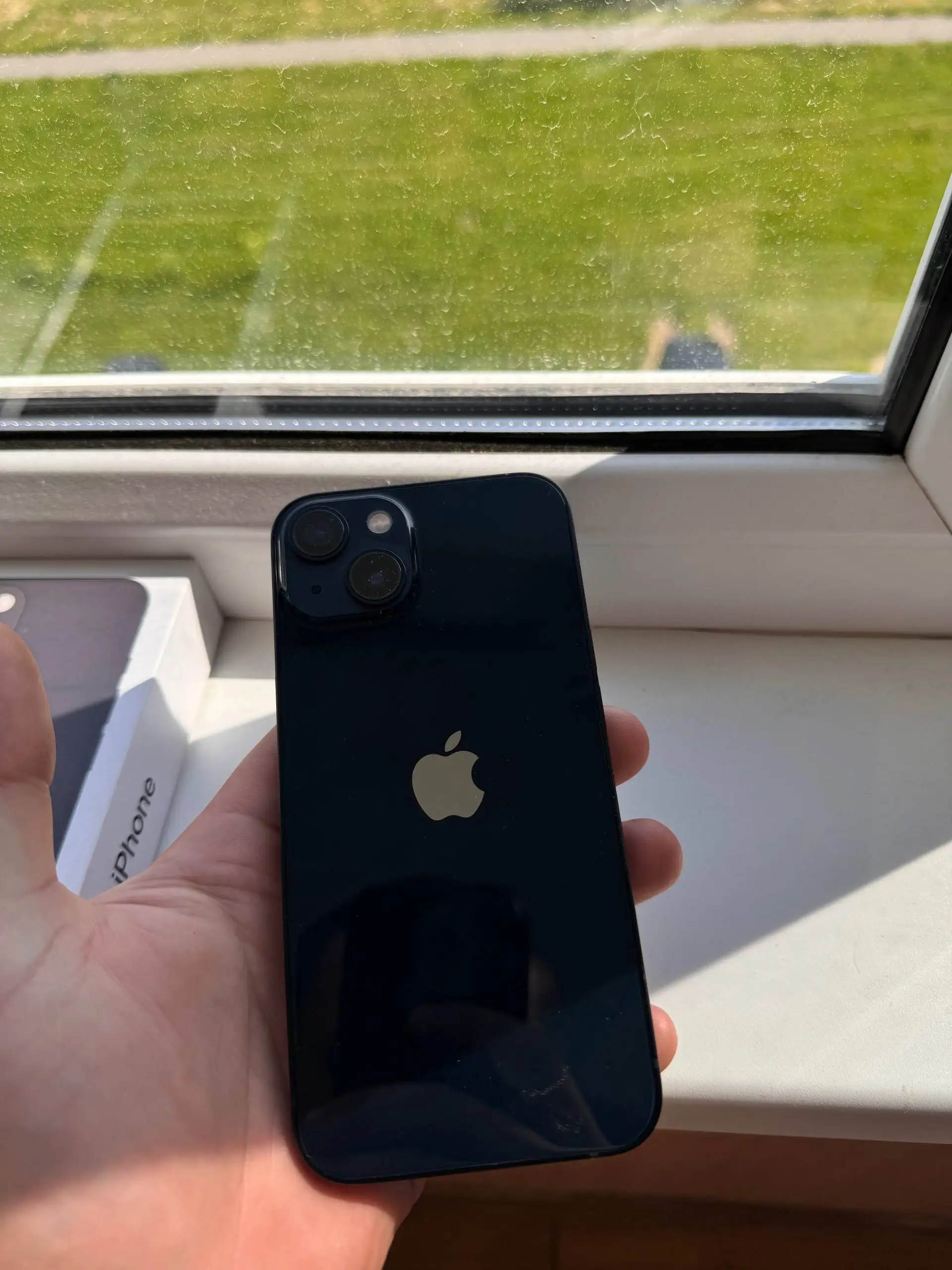iPhone 13 128GB Black - damaged screen - Смартфоны (Электроника) в Нижний Новгород