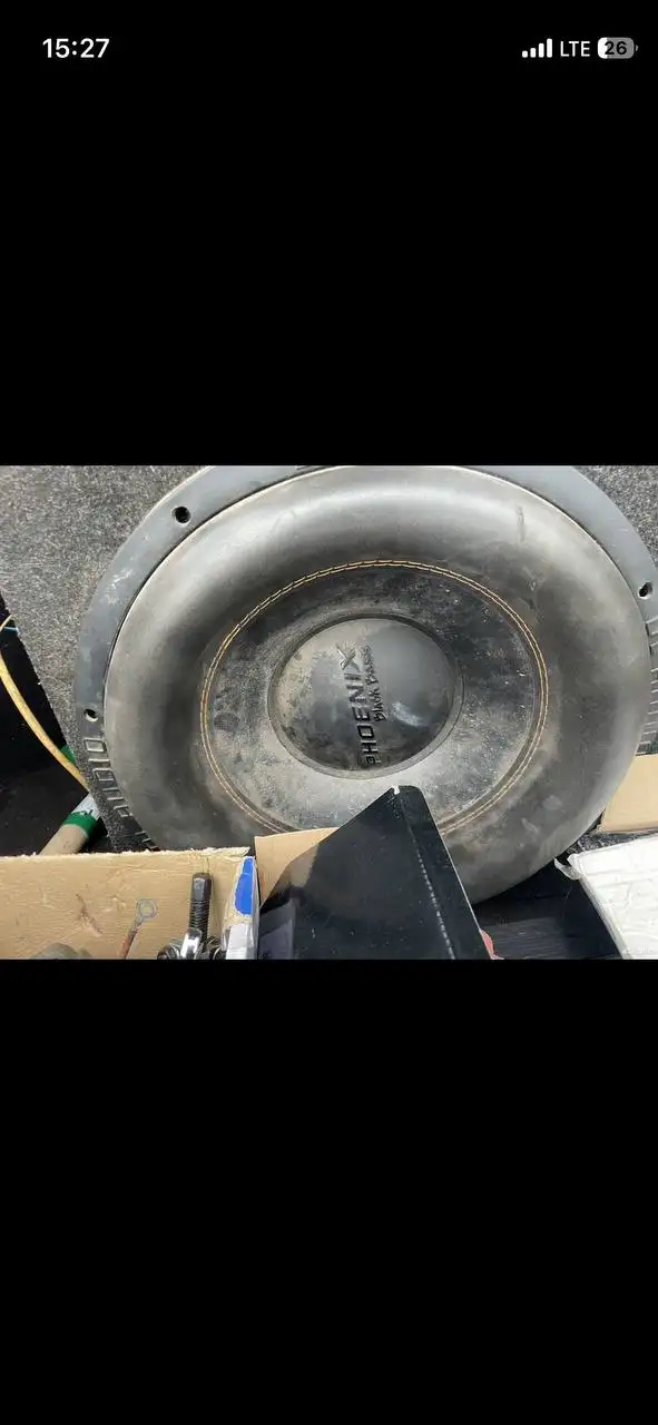 Саб 15 с коробом на трубе - Автозвук (Авто) в Нижний Новгород