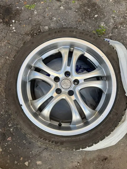 Продам кованые диски R18 5x112 в сборе с зимней резиной - Авто в Нижний Новгород