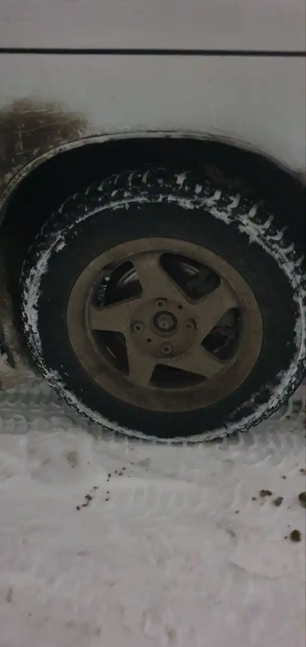 Диски Всмпо р13 4х98 на зимней резине для обмена