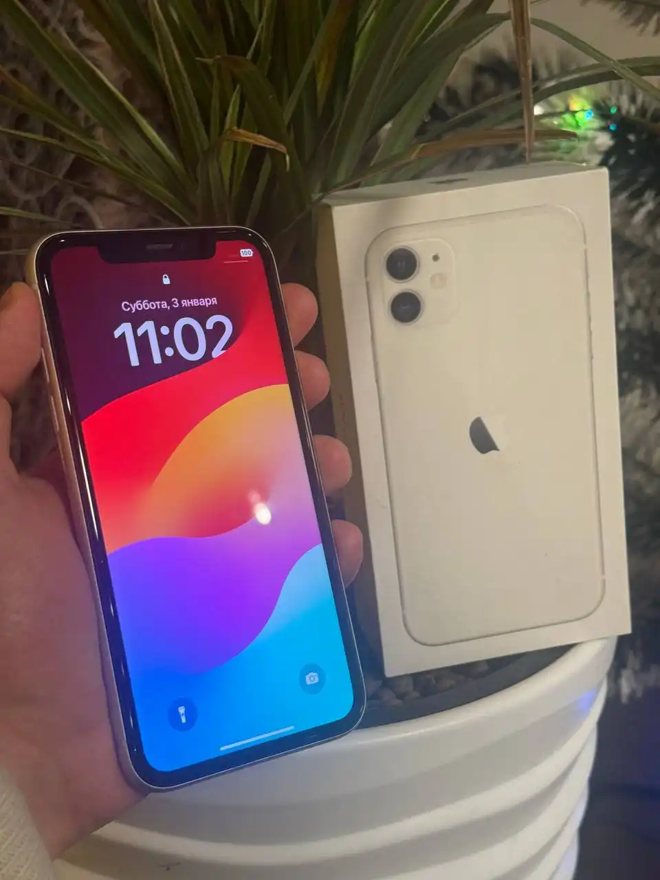 iPhone 11 White в идеальном состоянии