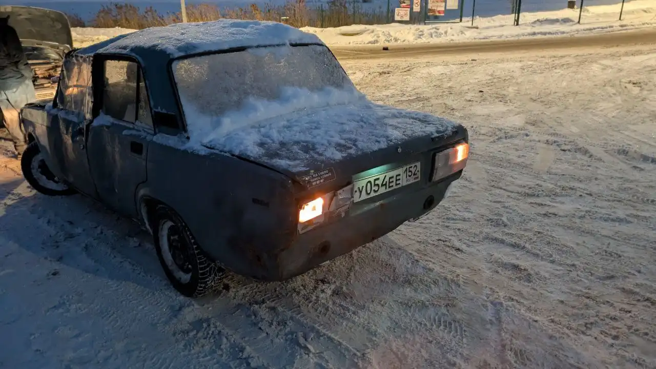 Продам жигуль после хорошего зимнего дрифта