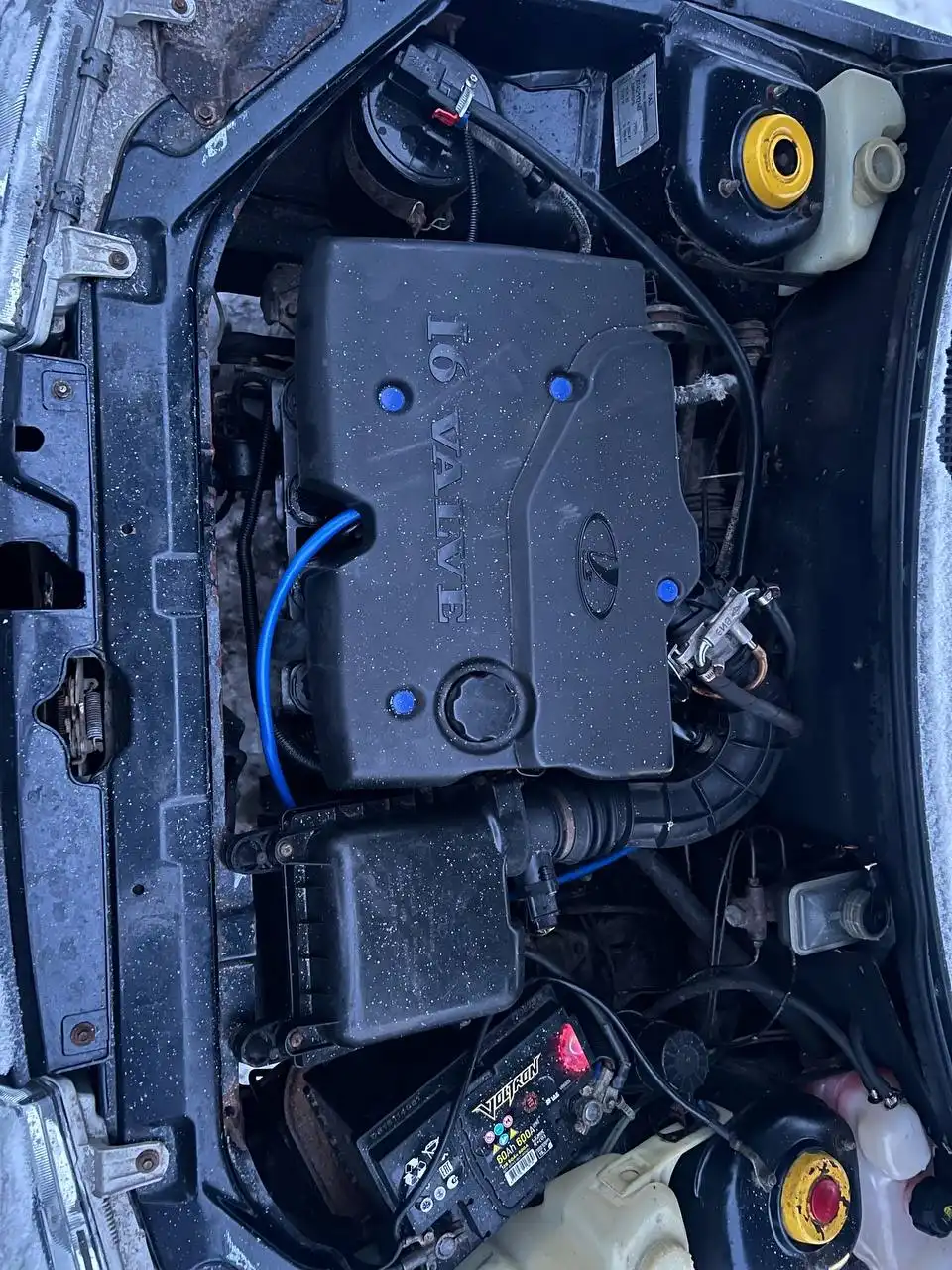 Автомобиль 2006 года с новым двигателем