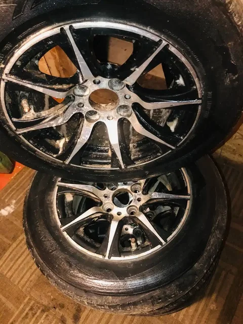 Зимняя резина R13 Ирбис на литых дисках - Авто в Бор