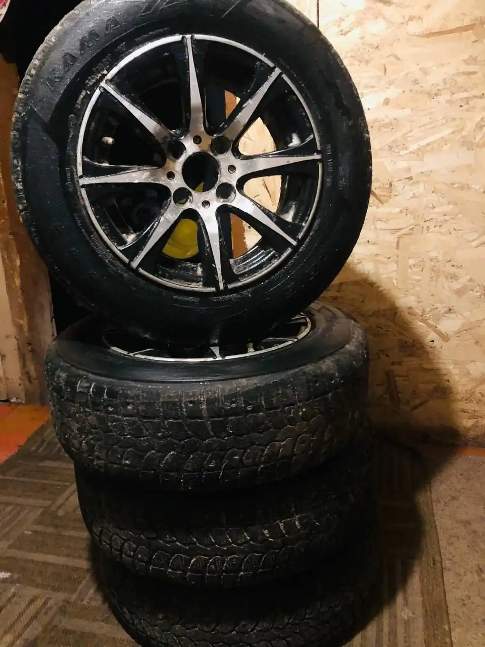 Зимняя резина R13 Ирбис на литых дисках - Шины и диски (Авто) в Бор