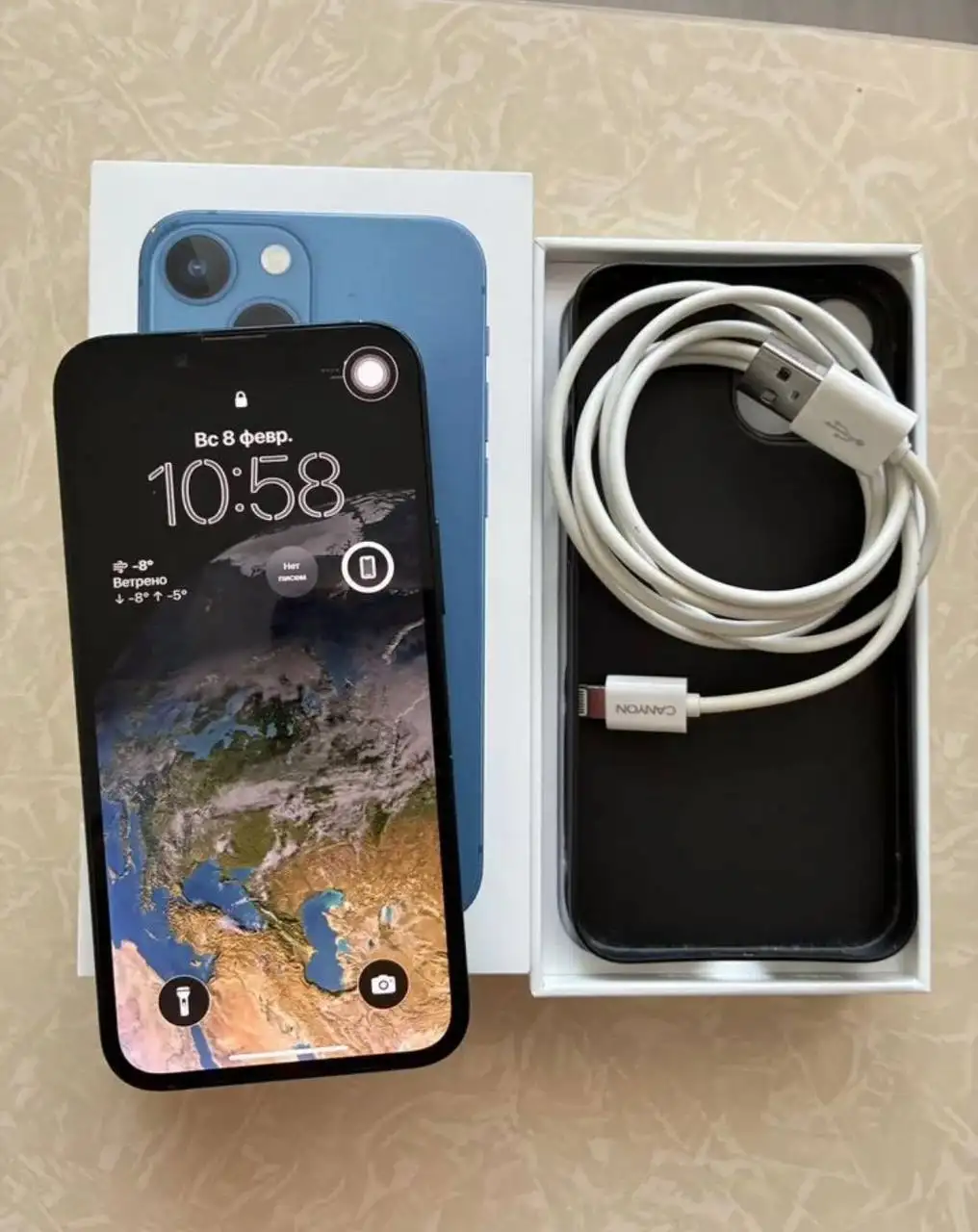 Продам iPhone 13 Mini с замененным корпусом и аккумулятором - Смартфоны (Электроника) в Нижний Новгород