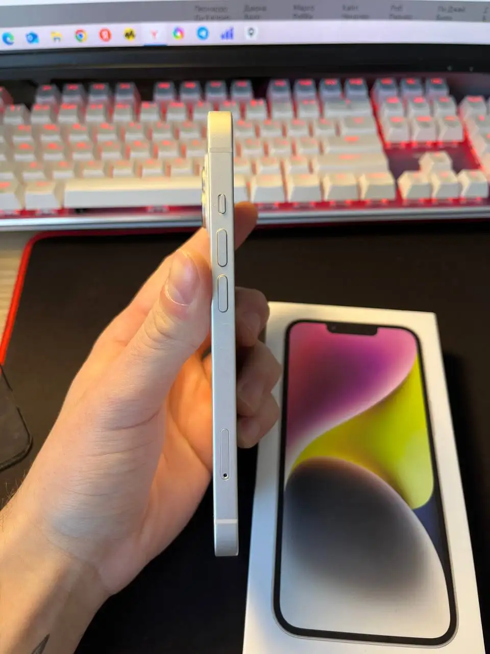 Айфон 14 128 ГБ в хорошем состоянии - Смартфоны (Электроника) в Нижний Новгород