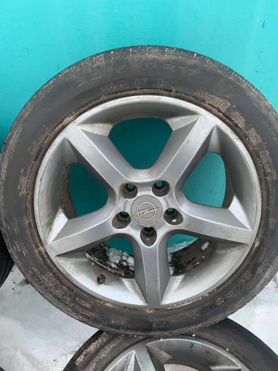 Продажа летних оригинальных колес R17 для Opel Astra H GTS - Запчасти (Авто) в Нижний Новгород