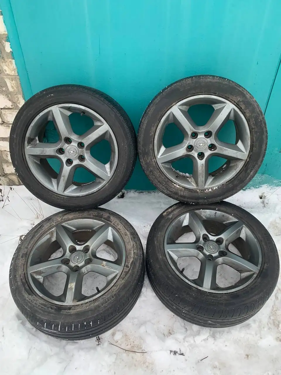 Продажа летних оригинальных колес R17 для Opel Astra H GTS - Запчасти (Авто) в Нижний Новгород
