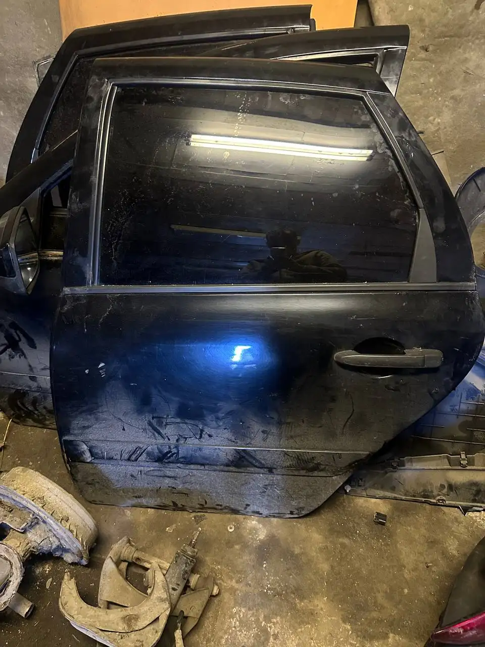 Продам двери передние Лада Гранта 2017 под ремонт - Запчасти (Авто) в Бор
