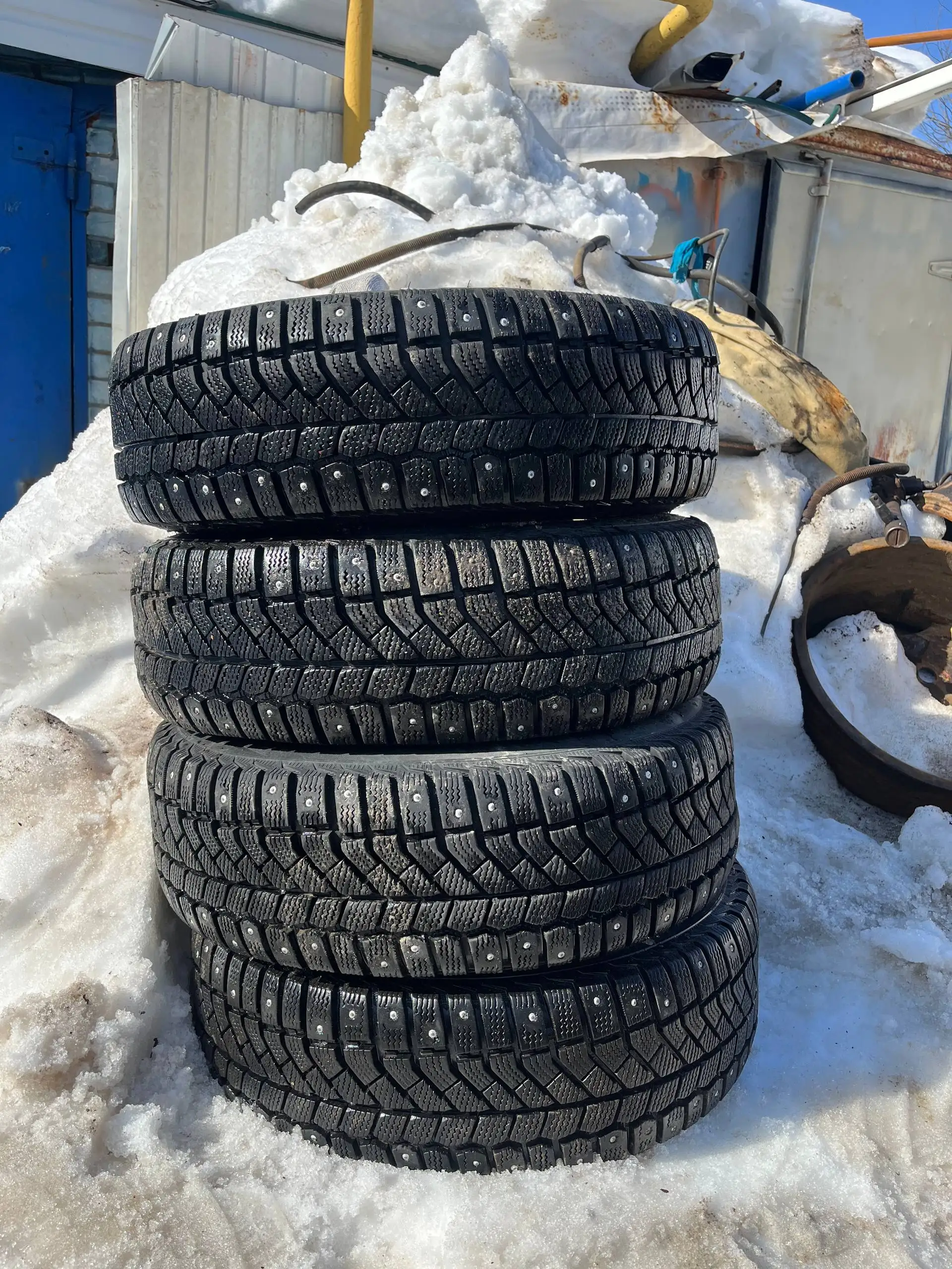 Штампованные диски 4x114.3 с шипами - Диски (Запчасти) в Нижний Новгород