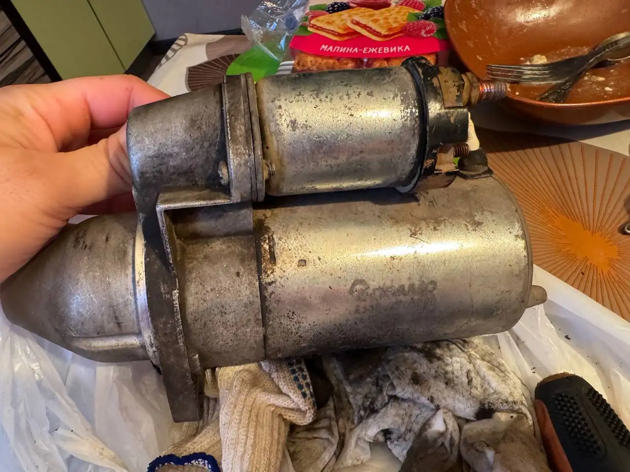 Стартер 2 болта 9 зубьев для мотора 12 124 - Автозапчасти (Запчасти) в Нижний Новгород