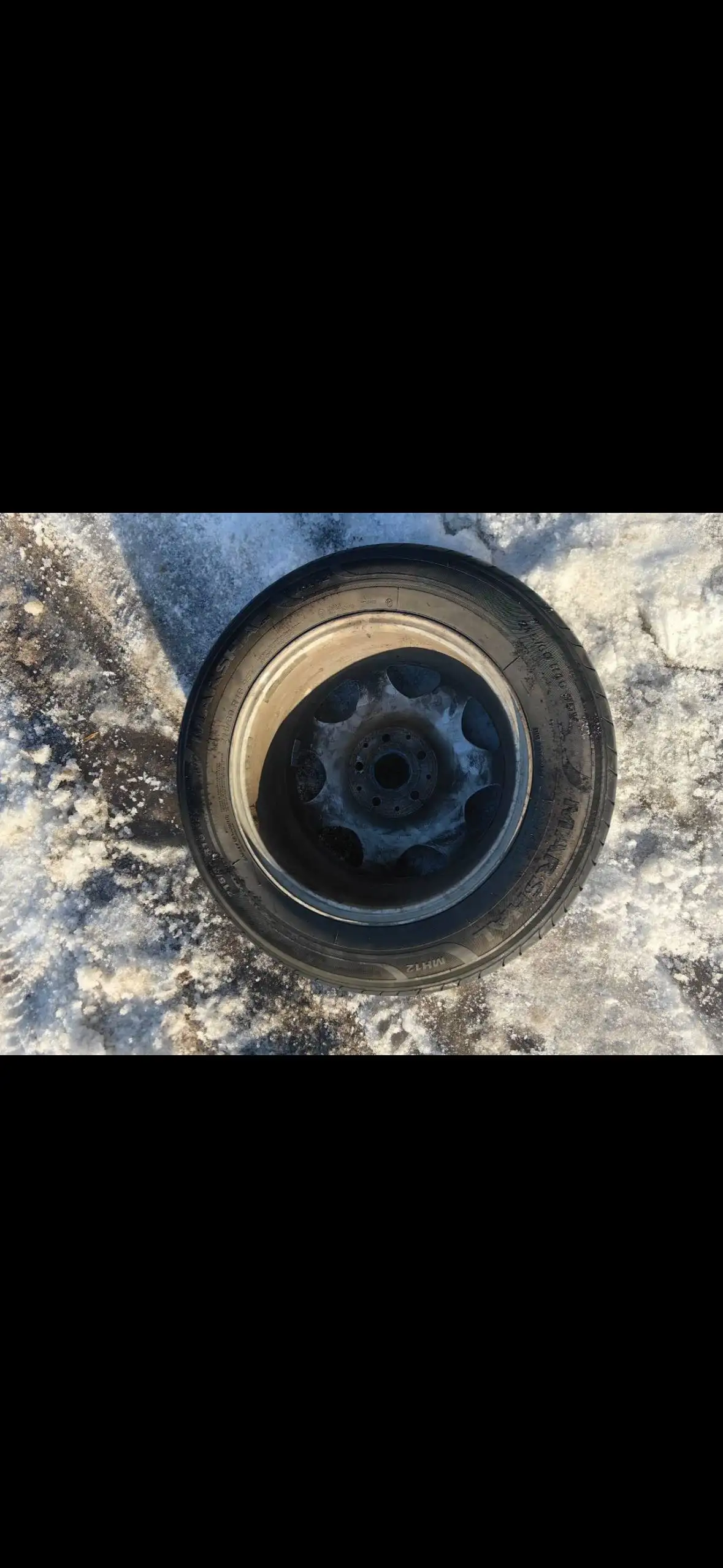 Резина 2013 года R16 разболтовка 5x112 - Шины и диски (Запчасти) в Нижний Новгород