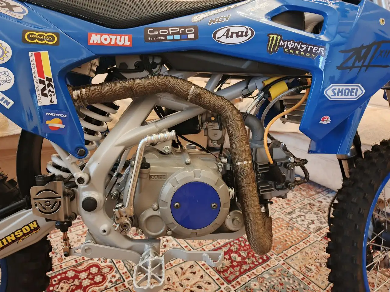 Продажа кастомного мотоцикла Yamaha YZ 140 кубов - Мотоциклы (Авто) в Нижний Новгород