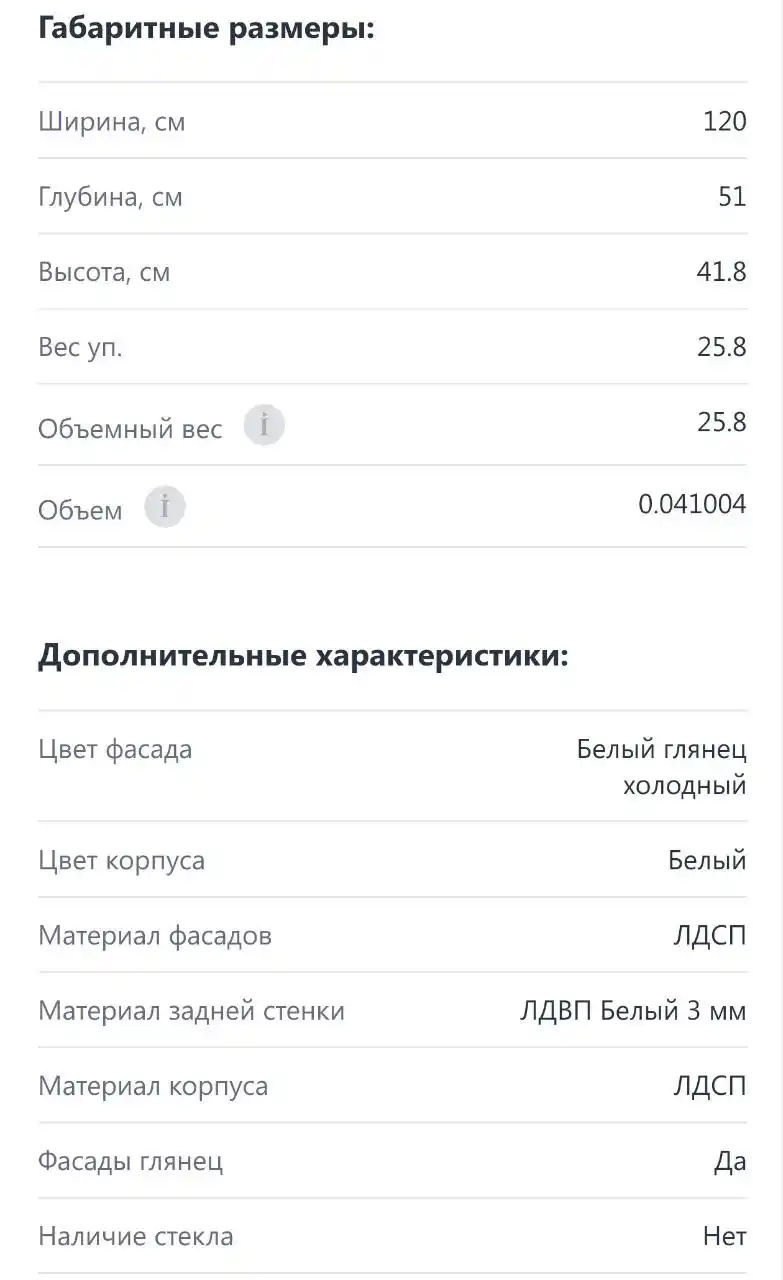 Антресоль мебельная для трехдверного шкафа