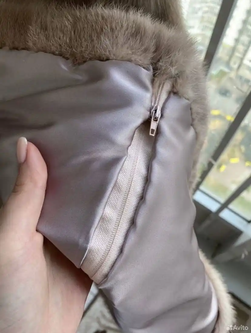 Шуба-трансформер из российской норки