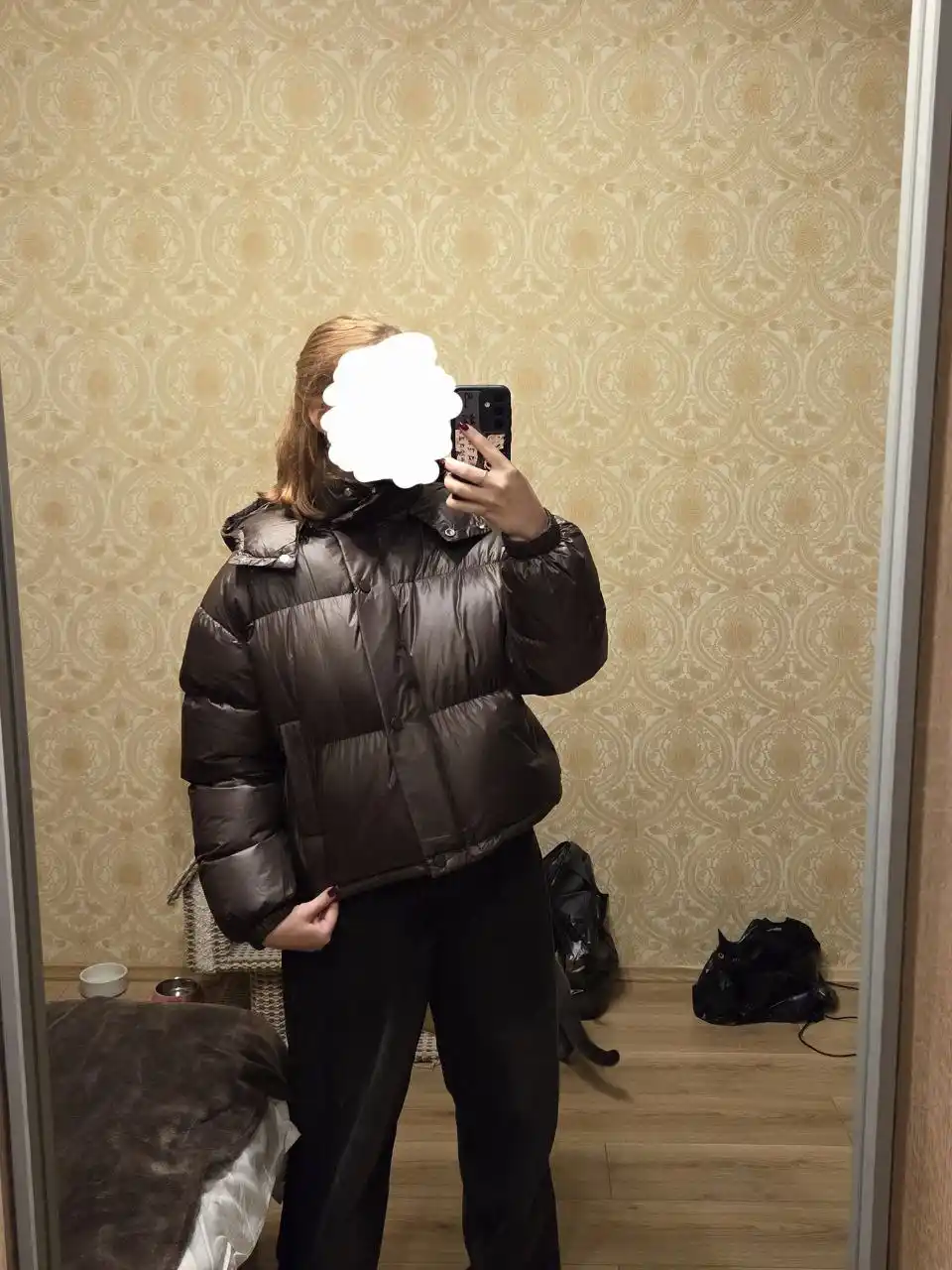 Куртка женская коричневая