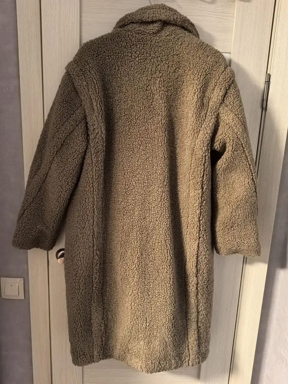 Шуба тедди длинная еврозима