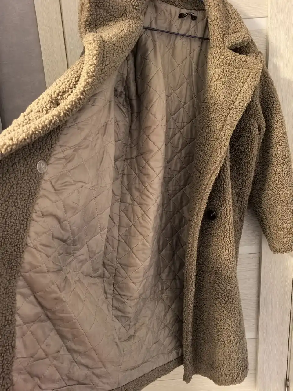 Шуба тедди длинная еврозима