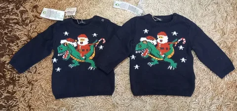 Новые новогодние вязаные кофточки на годовасиков - Товары для детей в Химки