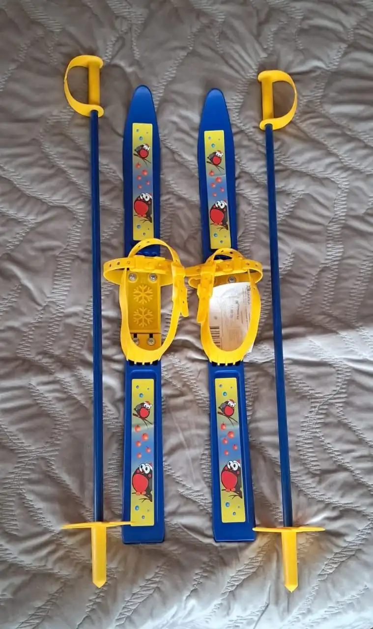 Новые лыжи для малышей