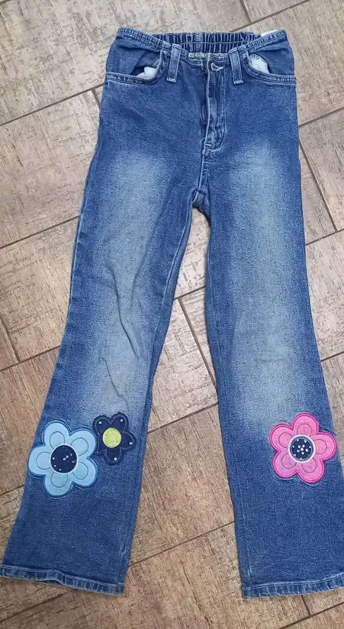 Джинсы 134 размер для худенькой девушки