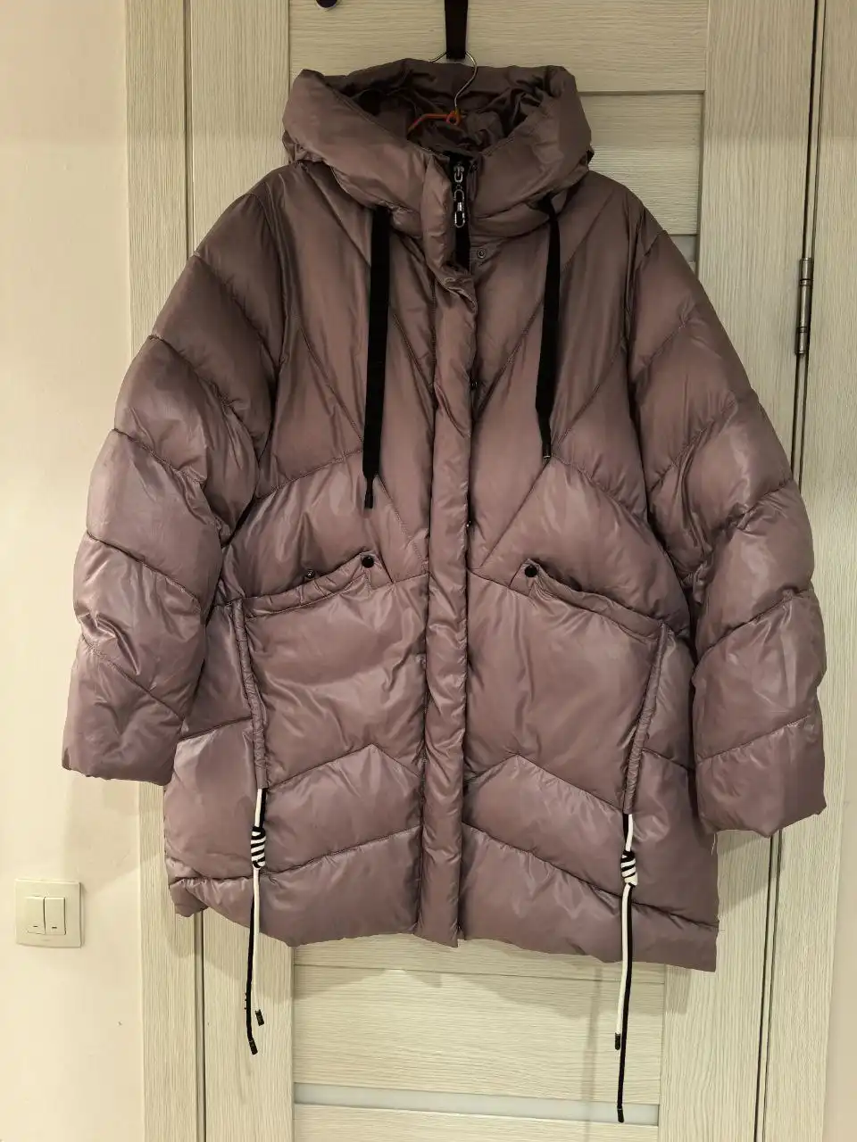 Пуховик зимний на р58