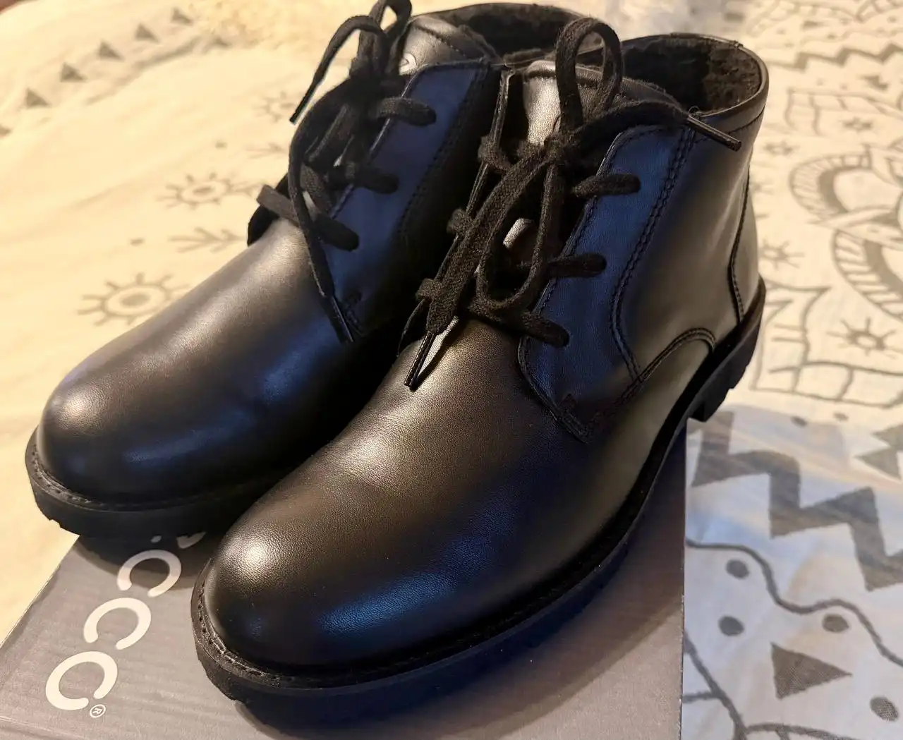 Мужские ботинки ECCO JAMESTOWN 42 размер новые